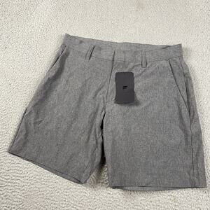 Fabletics The Only Athletic Performance Chino Shorts Men's 33 Gray New